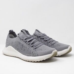 Aetrex Carly Womens Gray Knit Slip On Sneakers Shoes Size 6-6.5 US /  36 EU